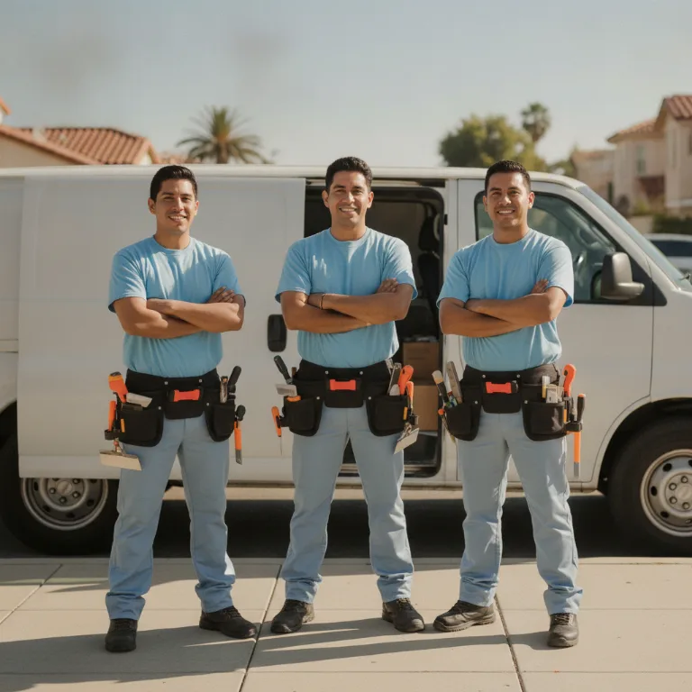 Ladrilhador equipe em Plano Piloto